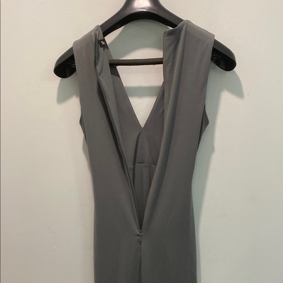 Nookie Green Sleeveless Dress Bodycon Cowl Neck Midi Size medium - Picture 10 of 13